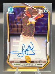 Jorge Quintana 1st Auto Chrome Prospect Autographs 2026 Bowman #CPA-JQ SD Padres