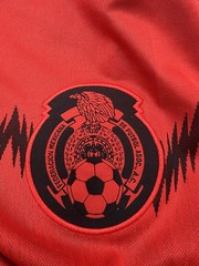 Mexico 2014 Away R. Marquez #4 Authentic adidas Jersey M Men Red Black