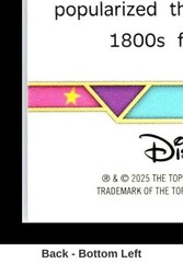 2026 Disneyland 70th #80 A Swinging Wake Dinsey Base Trading Card