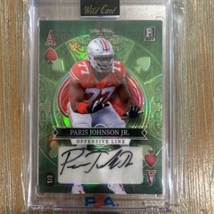 PARIS JOHNSON JR. Ace Of Hearts Auto # 1/3 RC 2023 Wild SD-PJA