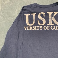 VTG UConn Huskies T-Shirt Mens XL Navy MV Sport NCAA University of Connecticut