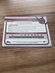 2023 Topps Bowman-Zach Neto #BD-18
