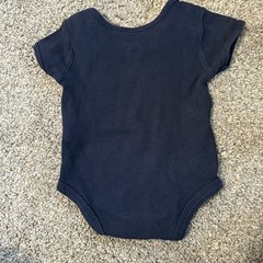 NEW ENGLAND PATRIOTS Baby Navy Blue one piece NFL Football 6-9 Months