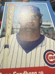 Ryne Sandberg 1988 NMMT (4) Donruss/Score HOF Chicago Cubs
