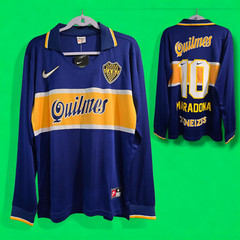 BOCA Jr. HOME 96/97 – Blue – MARADONA # 10 – 2XL (Run Small) – Jersey Retro