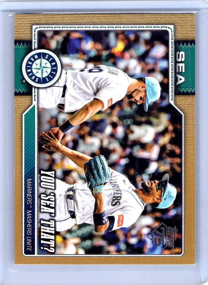 2026 Topps #168 You &lsquo;Sea&rsquo; That? Gold #/2026