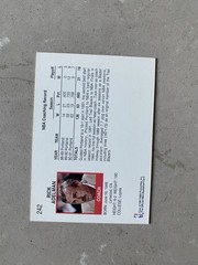 1991-92 Hoops Rick Adelman Signed Auto #242 Portland Trail Blazers Deceased HOF