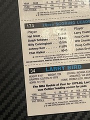 1996-97 Topps Finest Reprint #22 Larry Bird Julius Erving Magic Johnson Coating