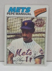 PEPE MANGUAL 2015 Topps Original ~ 1977 Topps #552 Buyback ~ New York METS
