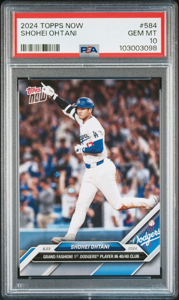 2024 TOPPS NOW #584 SHOHEI OHTANI PSA 10