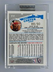 2005-06 Topps Chrome Blue X-Fractor Vince Carter #11 Uncirculated (88/90) « Rare »