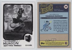 2025 Shoebox Treasures 1973 Topps Grayscale Filter 35/75 Thurman Munson #39 16wc