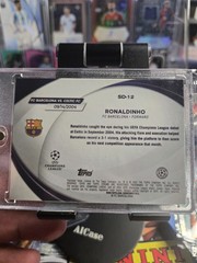 Topps 2004 FC Barcelona Ronaldinho Topps Chrome Starball Debuts SD-12 Holo