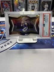 2024 Panini Select #441 J.J. McCarthy White Prizm PSA 8 #/35