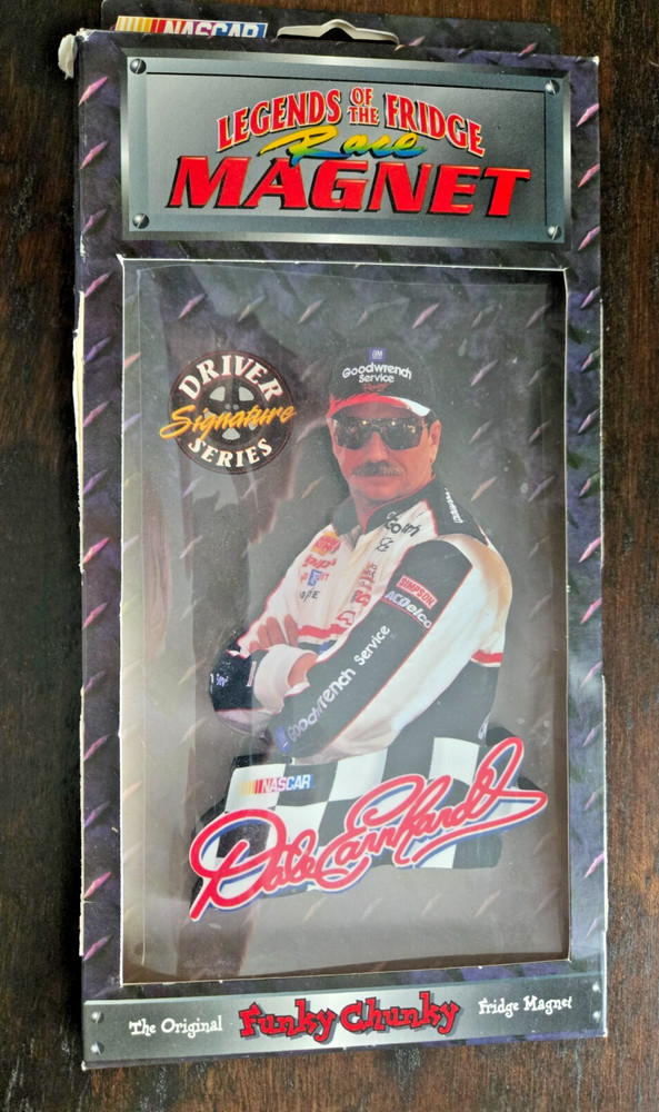 Legends of the Fridge Magnet Funky Chunky Dale Earnhardt