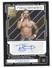 2023 Panini Donruss Elite WWE New Breed Autographs Tyler Bate #NB-TBT