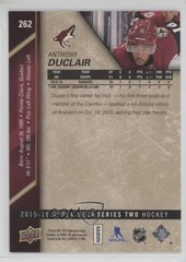 2015-16 Upper Deck UD Exclusives 87/100 Anthony Duclair #262 0q3