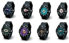 Men&rsquo;s Black watch NFL Football Team Spirit Watch – NFL – * Pick Your Team *