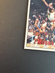Topps 1975-76 Moses Malone #254 Utah Stars ABA Basketball Trading Card