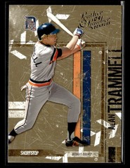 2004 Donruss Leather & Lumber #50 Alan Trammell Card Detroit Tigers