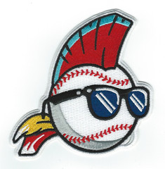 ⚾3&Prime; MAJOR LEAGUE Baseball Movie Iron-on Logo PATCH! Rick « Wild Thing » Vaughn