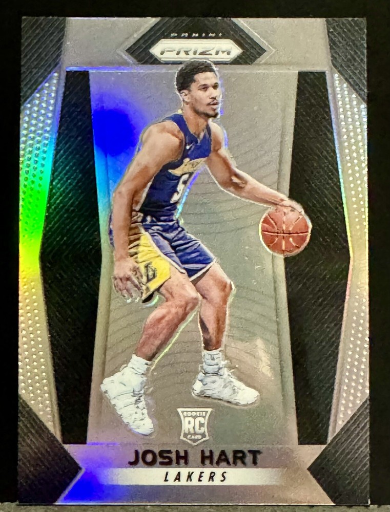 JOSH HART 2017-18 PANINI PRIZM SILVER ROOKIE
