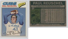 1977 Topps Paul Reuschel #333 Rookie RC 1s87
