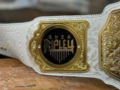 Rhea Ripley Women Heavyweight Championship Belt Wrestling Title 2mm Brass Adult