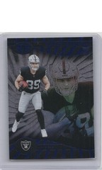2024 Panini Illusions #47 Brock Bowers Emerald Trophy Collection DOTS