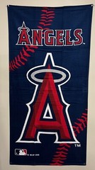 LOS ANGELES ANGELS MLB 60&Prime;X30&Prime; BEACH BATH DORM TOWEL FREE SHIP