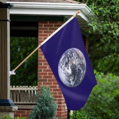 Kartasura Earth Day Flag 2x3FT Gypsies Gypsy 3 Ply Double Sided blue-01