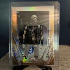 2026 WWE Topps Chrome Aleister Black Auto Gold /50