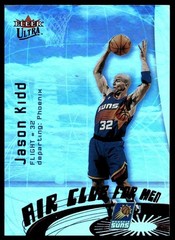 2000 Fleer Ultra #12AC JASON KIDD Air Club For Men PLATINUM SP Phoenix Suns HOF