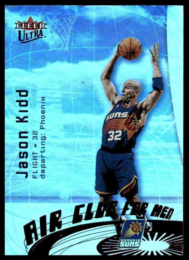 2000 Fleer Ultra #12AC JASON KIDD Air Club For Men PLATINUM SP Phoenix Suns HOF
