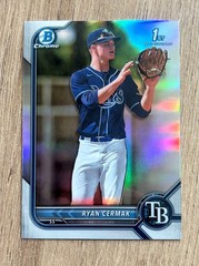2022 Bowman Draft Chrome Ryan Cermak 1st Prospect #BDC-81 Refractor (RC)