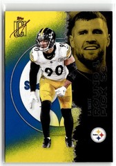 2025 Topps Signature Class Blue Yellow T.J. Watt #96