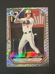 Wehiwa Aloy 2026 Bowman Chrome 1st Reptilian Refractor Orioles