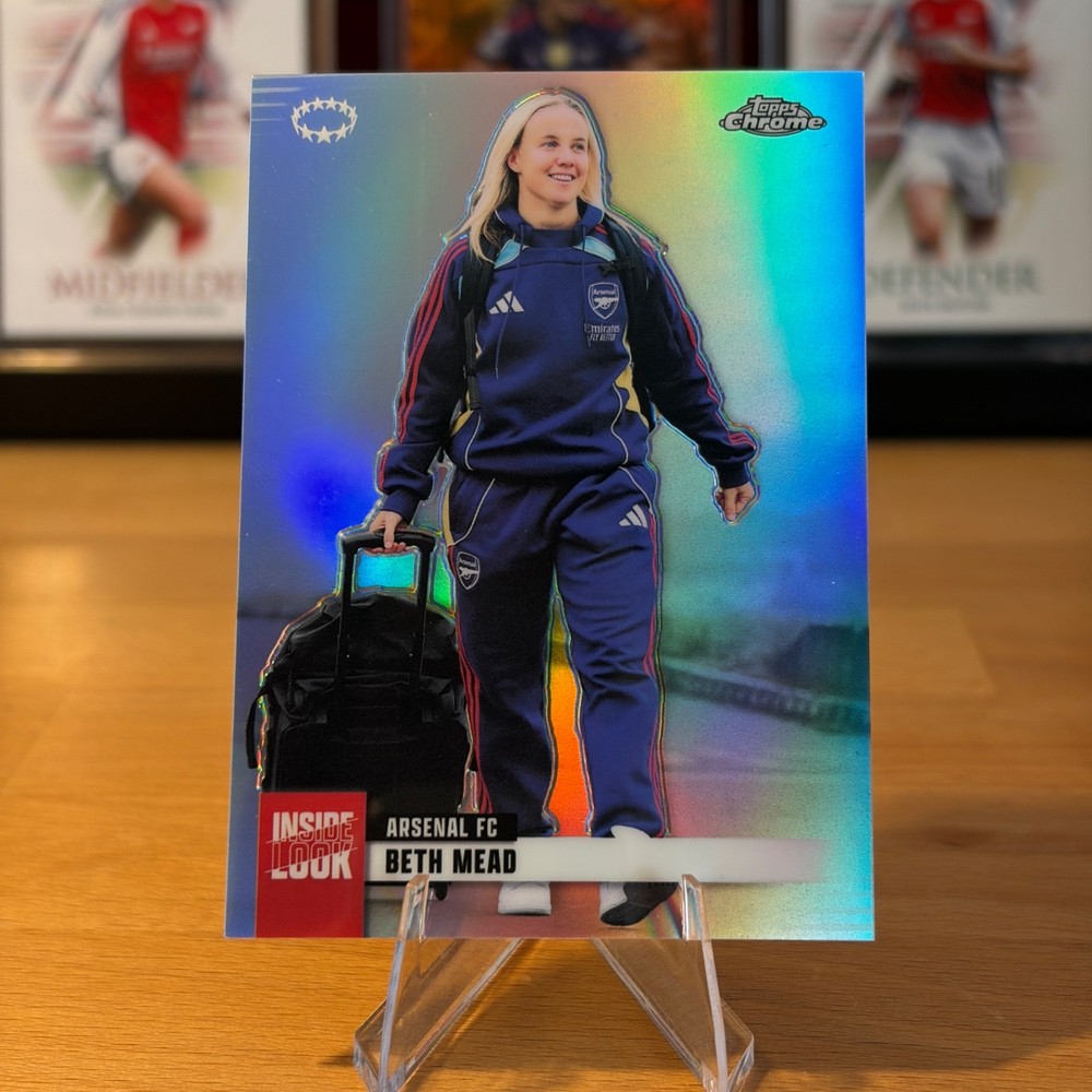 Beth Mead 2025/26 Topps Chrome Womens UWCL Inside Look B