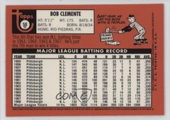 1998 Topps Reprints Finest Refractor Roberto Clemente (1969 Topps) #15 HOF 4w8