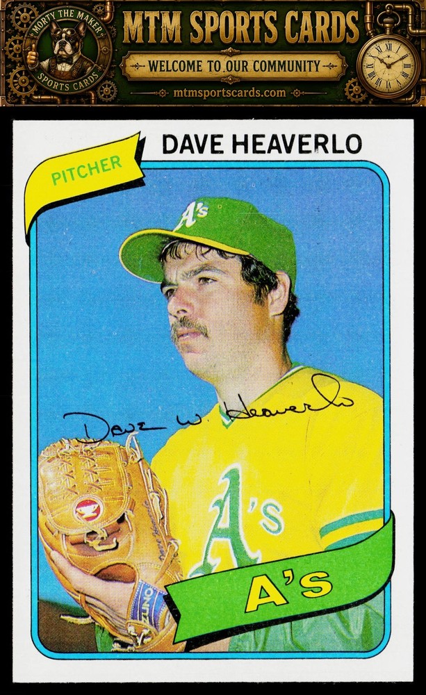 1980 Topps #177 Dave Heaverlo