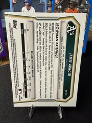 2026 Bowman Chrome Prospects Jamie Arnold /99 Green Reptilian Refractor A’s