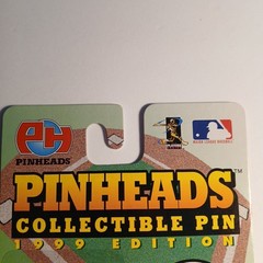 MLB Players Choice Chipper Jones Pinheads Collectible 1999 Edition.