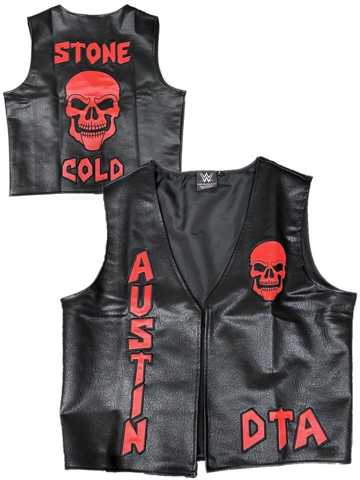 Stone Cold Steve Austin DTA Don&rsquo;t Trust Anybody Red Logo Replica Vest