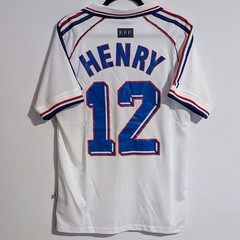 France Thierry Henry 1998 World Cup Retro Jersey Men&rsquo;s L