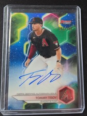 2023 Bowman&rsquo;s Best – Best of 2023 Autographs Tommy Troy #B23-TTR Blue Refractor