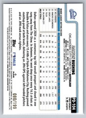 2025 Topps Pro Debut – Dalton Rushing #PD-104 Fuchsia Foil /199