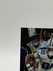 2025 Panini Select Ceedee Lamb Black And Orange Shock Prizm #98 DALLAS COWBOYS