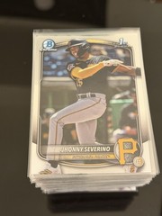 2025 Bowman CHROME Baseball Singles (1-100) & (BCP1-BCP252) + 2 Card Min Read!!