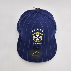Brasil CBF Soccer Nasional Team Fi Collection Mens Snapback Cap Blue NEW