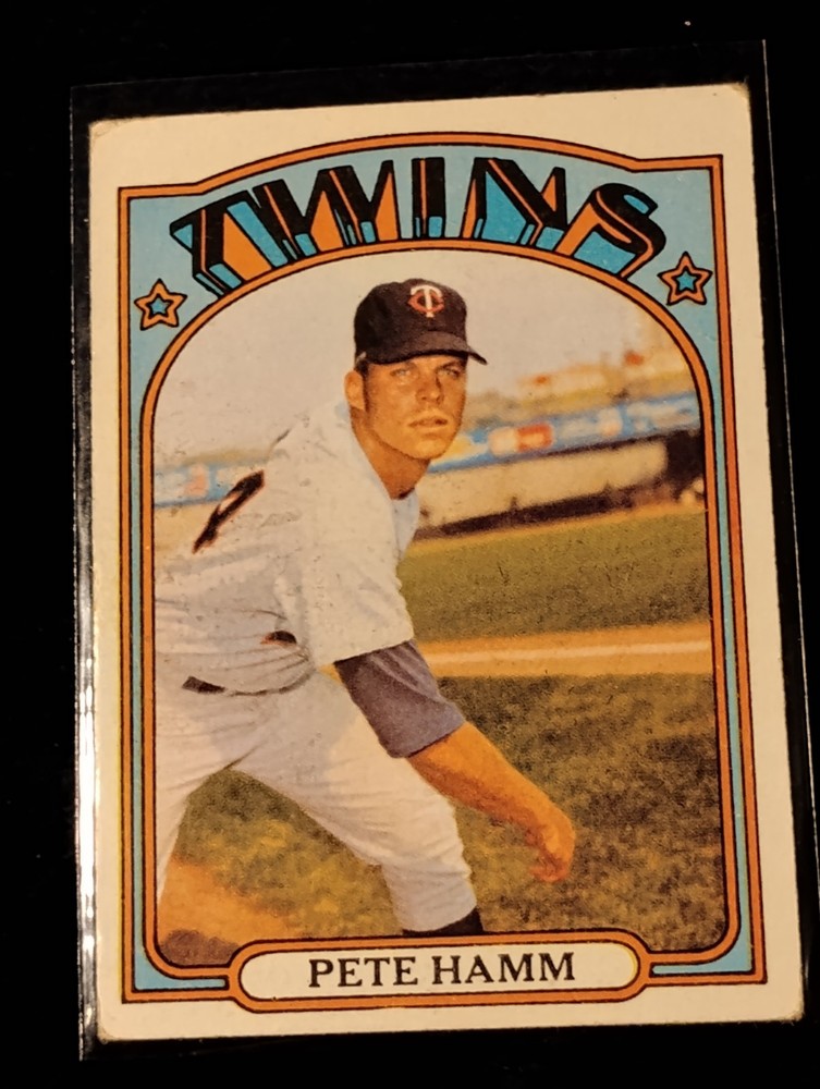 1972 Topps Baseball – #501 Pete Hamm – Minnesota Twins VG-EX Condition